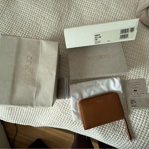 Jimmy Choo Tan Wallet